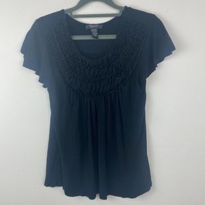 Spense Petite Pullover Blouse Size PS Rushing front